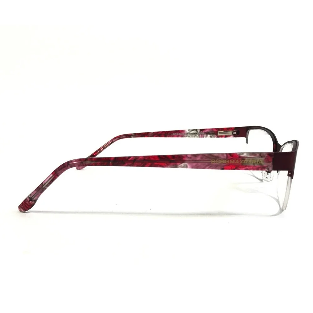 BCBGMAXAZRIA Eyeglasses Frames KANA WINE Red Cat Eye Half Rim 53-17-135